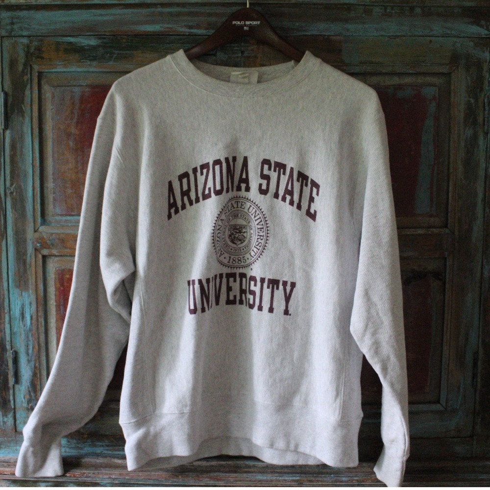 CHAMPION brand ASU crewneck